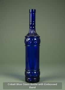 Cobalt-Blue-Glass-Bottle-with-Embossed-Band