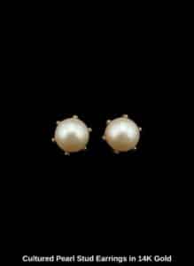 Cultured-Pearl-Stud-Earrings-in-K-Gold-1