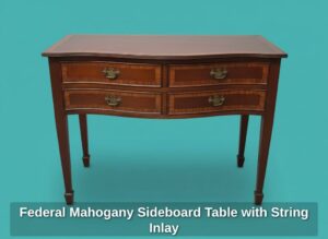 Federal-Mahogany-Sideboard-Table-with-String-Inlay-second-image