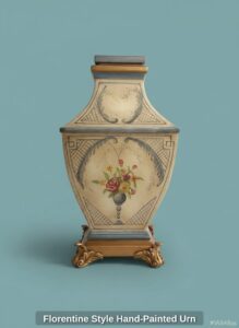 Florentine-Style-Hand-Painted-Urn-second-image