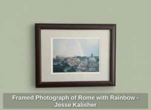 Framed-Photograph-of-Rome-with-Rainbow-Jesse-Kalisher-2