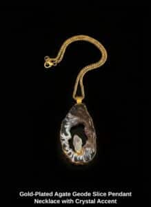 Gold-Plated-Agate-Geode-Slice-Pendant-Necklace-with-Crystal-Accent-1