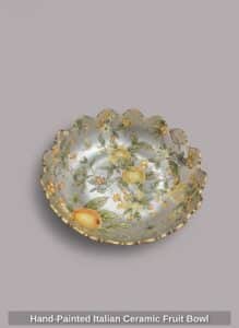 Hand-Painted-Italian-Ceramic-Fruit-Bowl