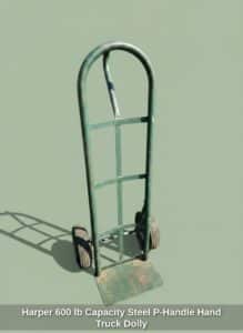 Harper-lb-Capacity-Steel-P-Handle-Hand-Truck-Dolly-2