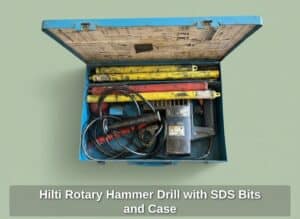 Hilti-Rotary-Hammer-Drill-with-SDS-Bits-and-Case-2