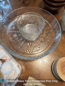 Indiana-Glass-Tiara-Ponderosa-Pine-Chip-and-Dip-Platter