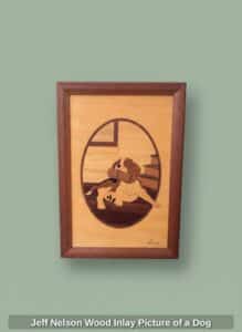 Jeff-Nelson-Wood-Inlay-Picture-of-a-Dog