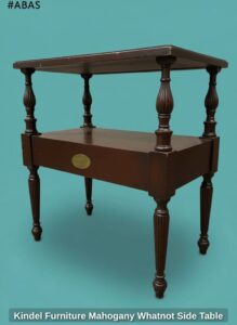 Kindel-Furniture-Mahogany-Whatnot-Side-Table-second-image