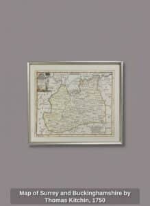 Map-of-Surrey-and-Buckinghamshire-by-Thomas-Kitchin