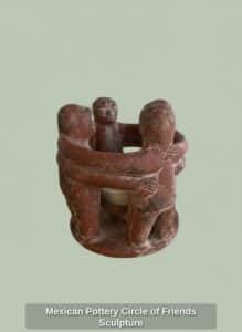 Mexican-Pottery-Circle-of-Friends-Sculpture-2