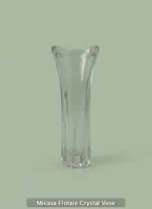Mikasa-Florale-Crystal-Vase
