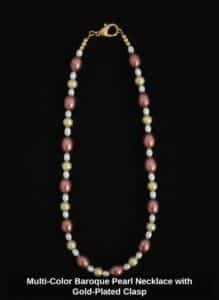 Multi-Color-Baroque-Pearl-Necklace-with-Gold-Plated-Clasp-1