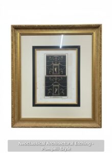 Neoclassical-Architectural-Etching-Pompeii-Style