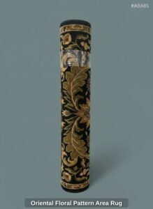 Oriental-Floral-Pattern-Area-Rug-second-image