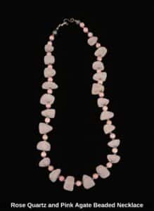 Rose-Quartz-and-Pink-Agate-Beaded-Necklace-1