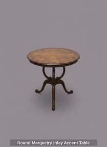 Round-Marquetry-Inlay-Accent-Table