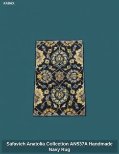 Safavieh-Anatolia-Collection-ANA-Handmade-Navy-Rug-second-image