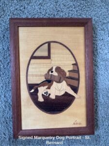 Signed-Marquetry-Dog-Portrait-St.-Bernard