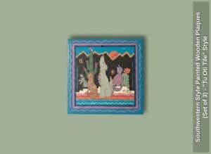 Southwestern-Style-Painted-Wooden-Plaques-Set-of-Tu-Oti-Tile-Style