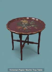 Victorian-Papier-Mache-Tray-Table-second-image
