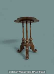 Victorian-Walnut-Tripod-Plant-Stand-second-image
