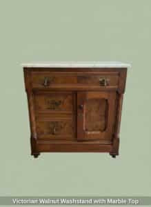 Victorian-Walnut-Washstand-with-Marble-Top-2