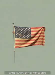 Vintage-American-Flag-with-Stars-2