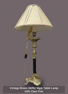 Vintage-Brass-Stiffel-Style-Table-Lamp-with-Claw-Feet