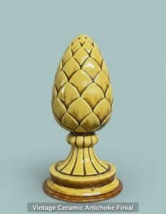Vintage-Ceramic-Artichoke-Finial-second-image