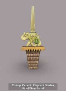 Vintage-Ceramic-Elephant-Garden-Stool-or-Plant-Stand
