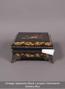 Vintage-Japanese-Black-Lacquer-Chinoiserie-Jewelry-Box