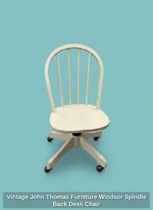 Vintage-John-Thomas-Furniture-Windsor-Spindle-Back-Desk-Chair-second-image