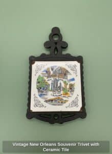 Vintage-New-Orleans-Souvenir-Trivet-with-Ceramic-Tile