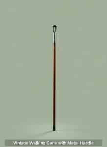 Vintage-Walking-Cane-with-Metal-Handle-2