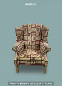 Western-Themed-Wingback-Armchair-second-image
