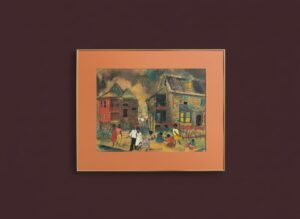 African-American-Street-Scene-Watercolor-Painting-1