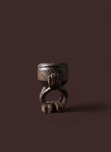 African-Carved-Wooden-Staff-with-Figural-Support-and-Bowl-1