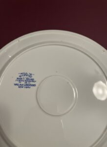 Blue-Willow-Pattern-Vitrifiled-Made-in-England-Plate-second-image