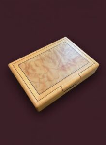 Burl-Wood-Jewelry-Box-with-Black-Inlay-by-Mikutowski-Woodworking