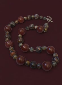 Carnelian-and-Jasper-Beaded-Necklace
