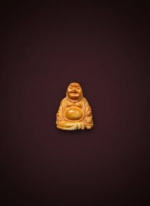 Carved-Bone-Laughing-Buddha-Figurine-B-third-image