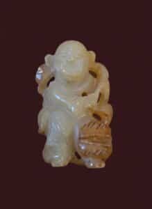 Carved-Jadeite-Figure-of-a-Laughing-Buddha