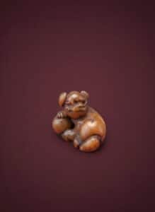 Carved-Tagua-Nut-Netsuke-Bear-Figurine