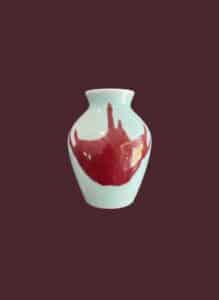 Celadon-Glazed-Vase-with-Red-Drip-Glaze