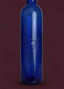 Cobalt-Blue-Glass-Bottle-with-Embossed-Heart-Mark-Luna-di-Luna-third-image