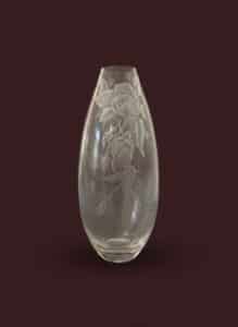 Frosted-Rose-Crystal-Vase-Mikasa-second-image