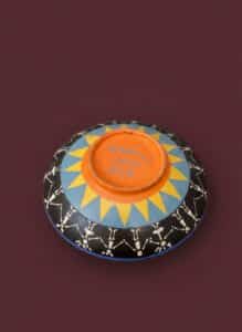 K.-Sorenson-Hand-Painted-Celestial-Ceramic-Plate-second-image