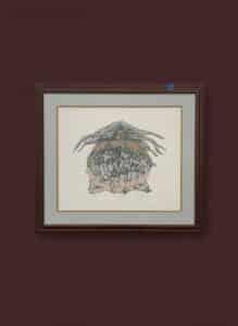 Mother-and-Children-Lithograph-by-Barbara-Rudulph-Zeller