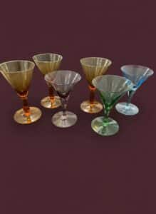 Set-of-Colored-Martini-Glasses