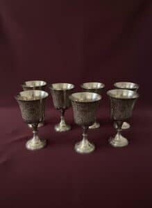 Set-of-World-Gift-ZY-India-Silver-Plated-Goblets